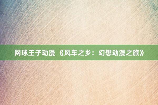网球王子动漫 《风车之乡：幻想动漫之旅》